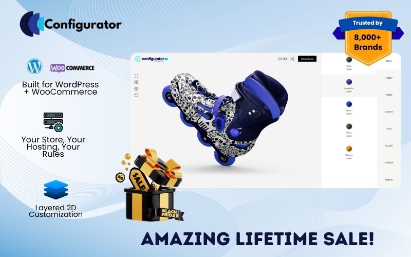 Unlock Customization Power This Black Friday — WP Configurator Pro’s Lifetime Deal