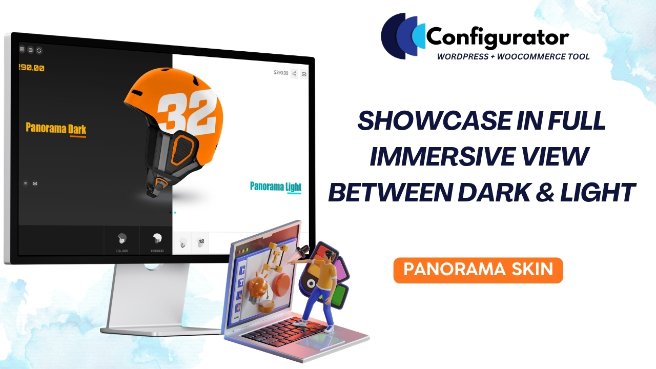 Panorama Skin for an Immersive Product Configurator