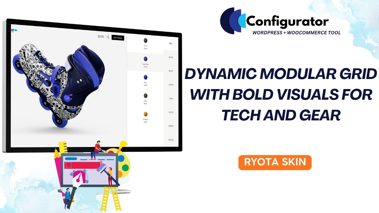 Ryota Skin for a Dynamic Product Configurator UI