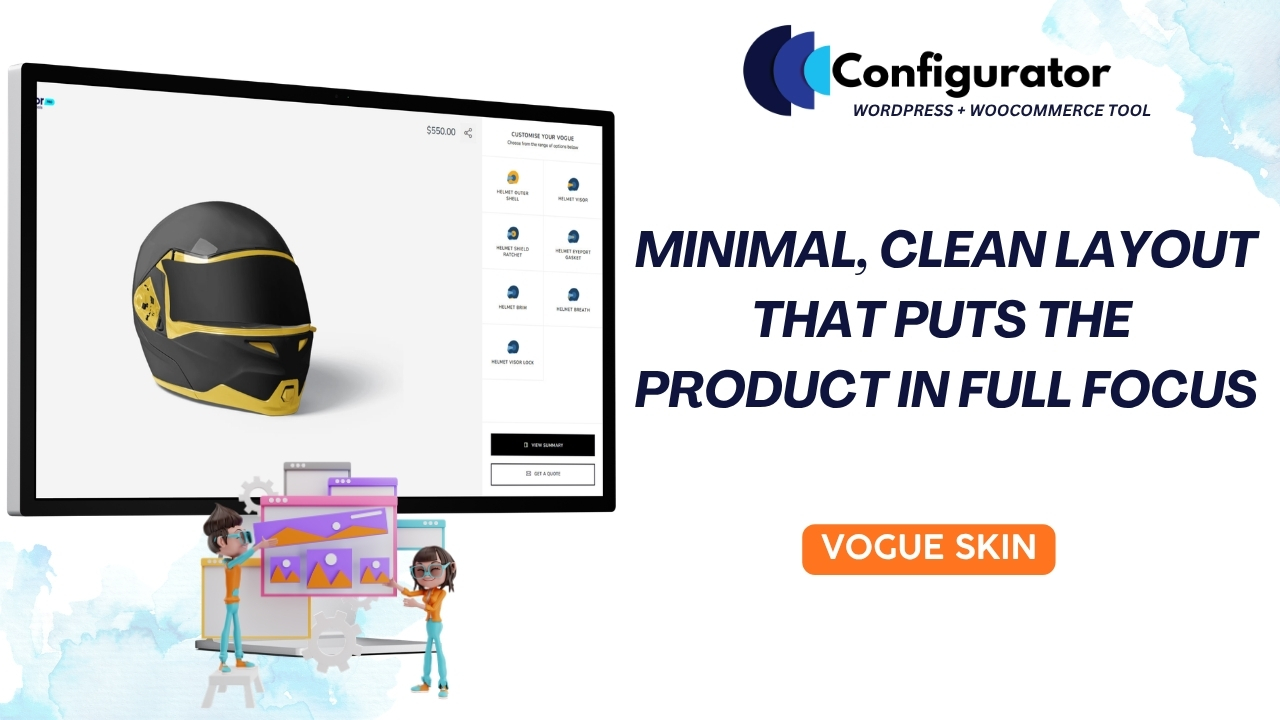 Vogue Layout for WP Configurator