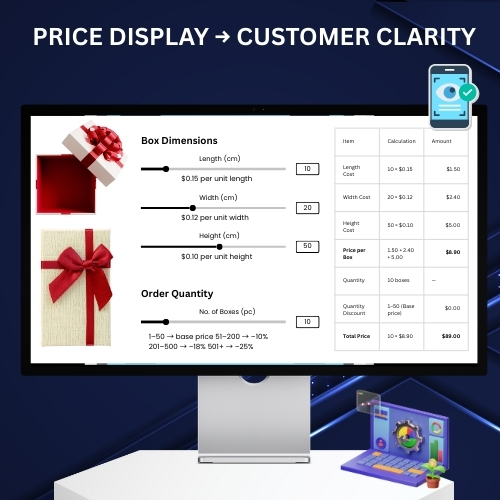 Configure display